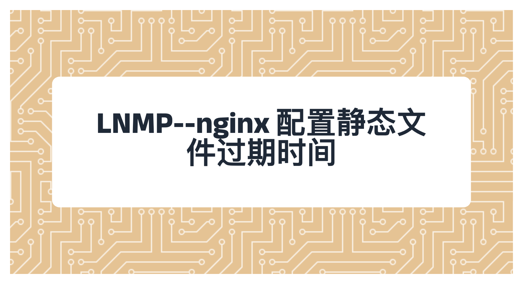 LNMP--nginx 配置静态文件过期时间