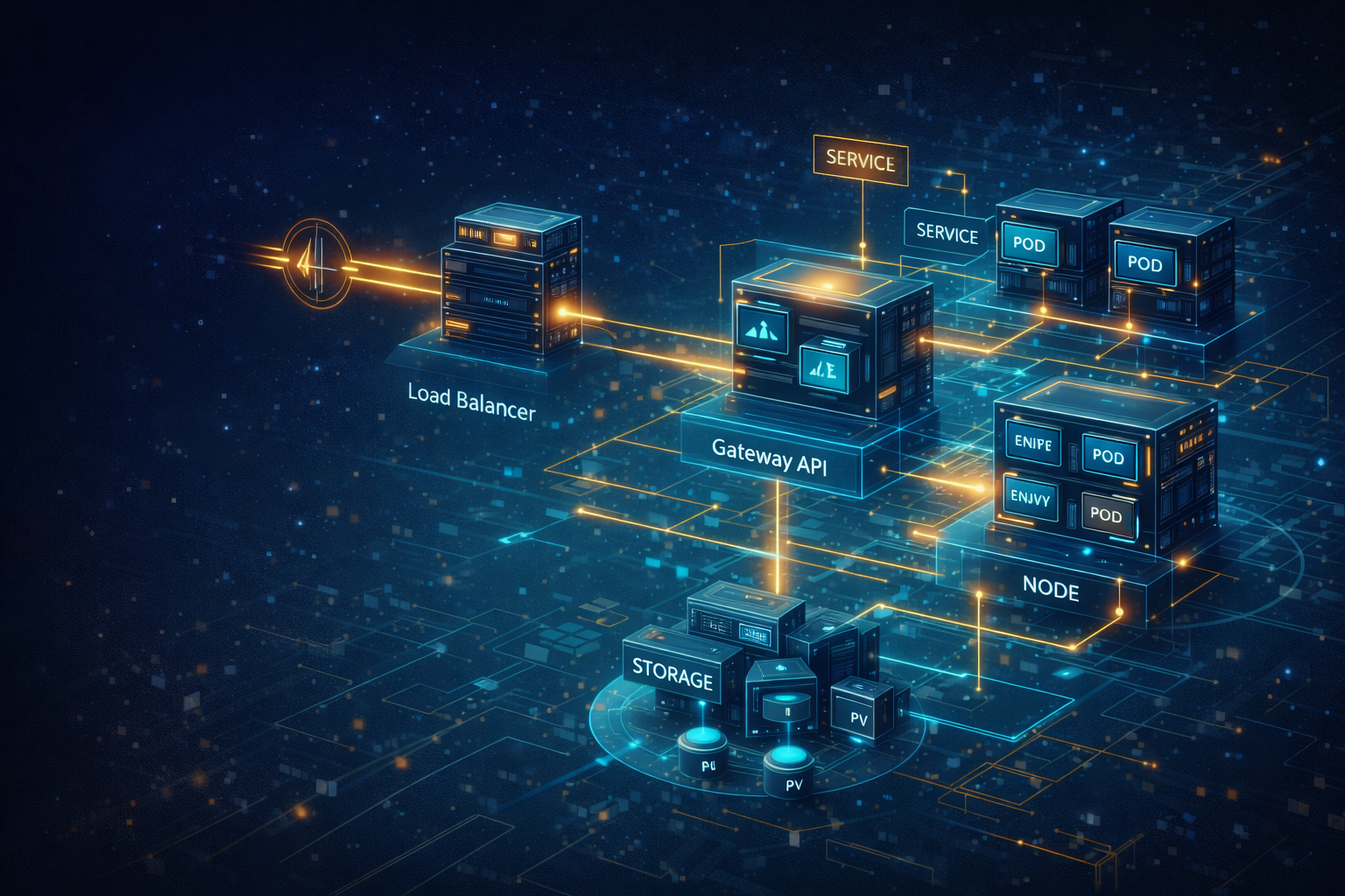为 K8S 补齐入口与存储：MetalLB、Gateway API、NFS 动态供给